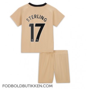 Chelsea Raheem Sterling #17 Tredjetrøje Børn 2022-23 Kortærmet (+ Korte bukser)